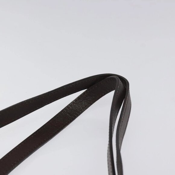 BURBERRY Nova Check Shoulder Bag Canvas Red Auth 115048 - Picture 9 of 16